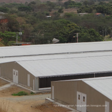 Hot Sale Prefabricated Steel Chicken Farming Sheds For Controlled Poultry Farms